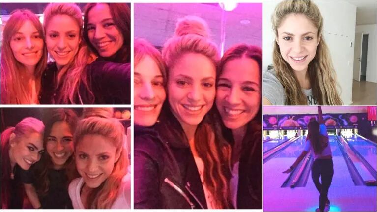 El divertido cumpleaños de Shakira con amigas (Fotos: Instagram)