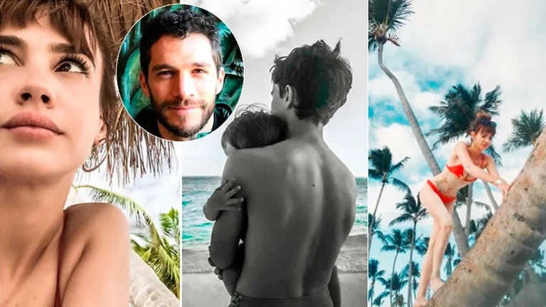 Las vacaciones playeras de Celeste Cid con sus hijos y Michel Noher en Punta Cana: lomazo en bikini y mucho amor