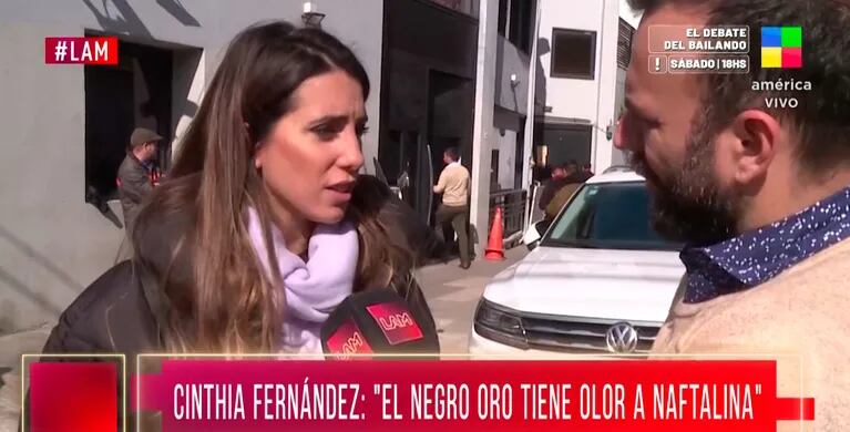 Tremendas declaraciones de Cinthia Fernández sobre Oscar González Oro tras su enfrentamiento en TV