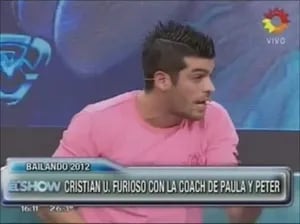 La insólita pelea entre Cristian U. y la coach de Paula Chaves y Pedro Alfonso: discusión y llanto