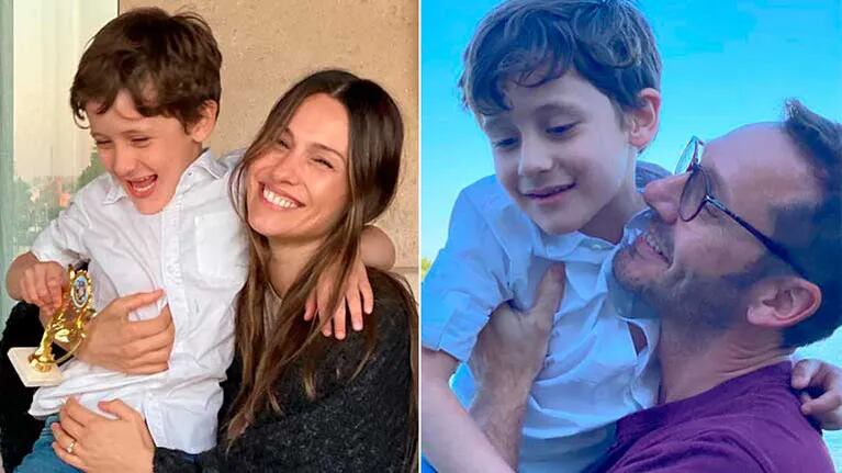 Pampita y Benjamín Vicuña, juntos en el cumpleaños de su hijo Benicio: Te amo con mi alma, cachorro