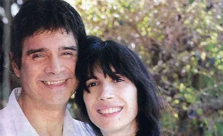 Claudio María Domínguez e Ileana. (Foto: revista Gente)
