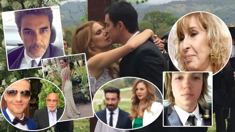 El look de los famosos en el casamiento de Isabel Macedo y Juan Manuel Urtubey (Foto: redes sociales)