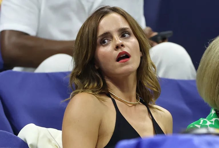 Emma Watson estuvo en las últimas horas viendo la final del US Open REUTERS/Mike Segar