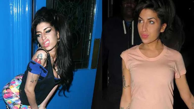 Amy Winehouse, a cara lavada