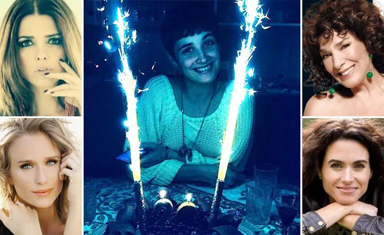 El íntimo cumpleaños de Florencia Torrente. (Foto: Twitter)