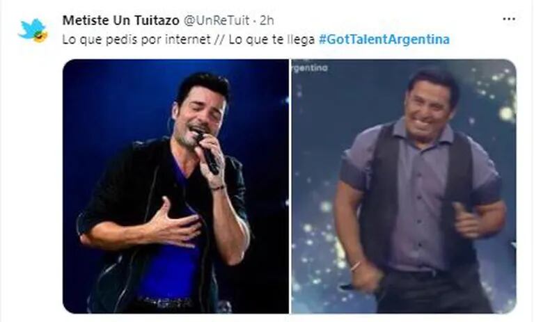 Los memes de Got talent Argentina (Fotos: Twitter / X)