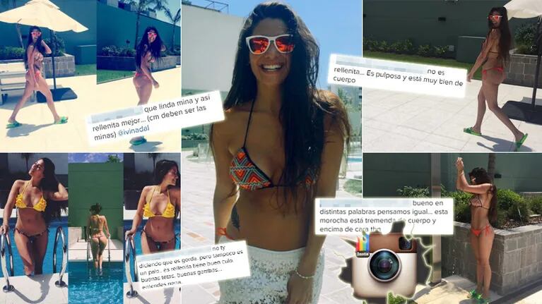  A Ivana Nadal la trataron de "rellenita" en Instagram y le puso el cuerpo a las críticas (Foto: Instagram)