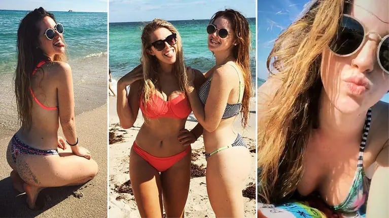 Nati Jota y su hermana, Luciana Jersonsky, diosas en Miami. (Foto: Instagram)