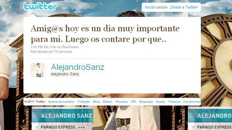 Alejandro Sanz cambia a Warner por Universal Music