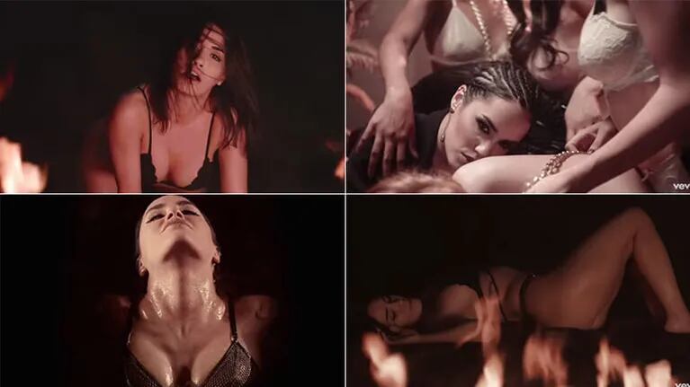 Lali Espósito, súper hot en su nuevo videoclip: juego sexy con mujeres y mucha sensualidad