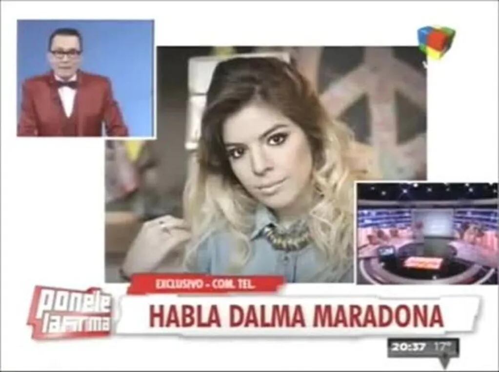 Dalma Maradona reaviva la polémica: "Mi papá me dijo que Verónica no viaja a Dubai"