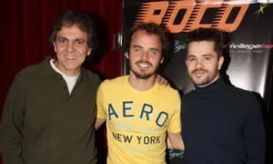 Benjamín Rojas, Felipe Colombo y Willie Lorenzo le pusieron fin a su banda (Foto: Ciudad.com)