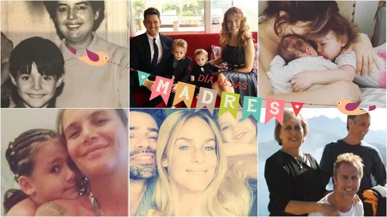Los tweets y los mensajes en Instagram de los famosos en el Día de la Madre. Foto: Instagram