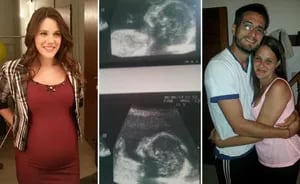 Luciana Rubinska y un embarazo por partida doble. (Foto: Twitter)