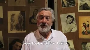 El video que Robert De Niro grabó en apoyo a la Casa del Teatro