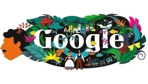 El Doodle de Google festeja hoy el natalicio de Gabriel García Márquez, el escritor colombiano que ganó un Premio Nobel 