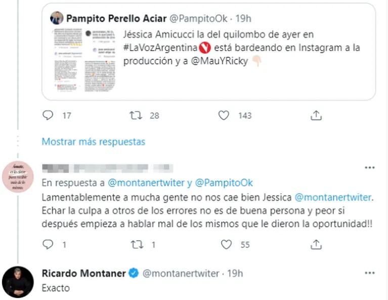 Ricardo Montaner defendió a Mau y Ricky de los ataques de la participante de La Voz: "No es de buena persona"