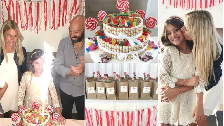 El álbum de fotos del cumpleaños de Jazmín, la hija de Carolina Oltra y Fredy Villarreal (Fotos: Instagram)