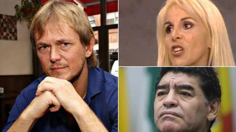 Jorge Taiana defendió a Claudia Villafañe y respondió a Maradona luego de que lo tildara de 'tontín': "La vida no pasa por ponerte en pedo y drogarte todos los días"
