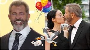 Mel Gibson se convirtió en padre por novena vez a los 61 años. Foto: Web