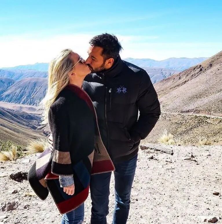 La escapadita romántica de Ale Maglietti y Jonás Gutiérrez a Jujuy: "Besos y más besos; viviendo nuestro país"