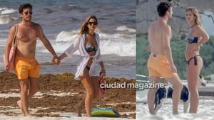 Diego Boneta blanqueó su noviazgo con Mayte Rodríguez y se paseó enamorado de la mano por las playas de Tulum