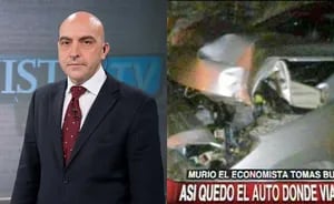 Murió el economista Tomás Bulat: (Foto: Web y C5N)