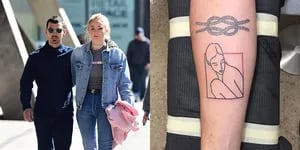 Sophie Turner y Joe Jonas ¿tienen el mismo tatuaje?