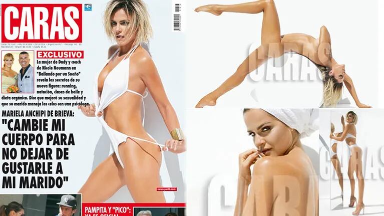 Las fotos más hot de La Chipi, súper sexy y completamente desnuda (Foto: revista Caras)