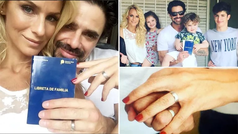 Sabrina Rojas y Luciano Castro se casaron por Civil en el más estricto secreto. (Foto: Instagram)