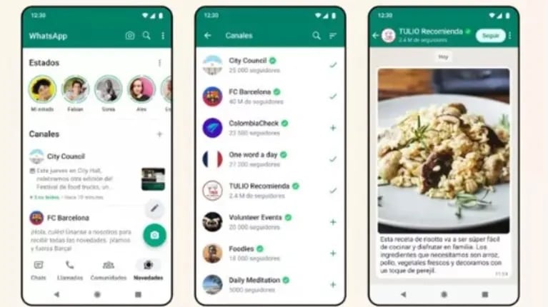 Los creadores de los canales de WhatsApp para Android podrán asignar nuevos administradores