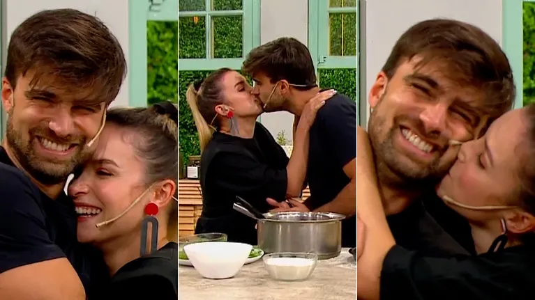 Sofía Pachano presentó oficialmente a su novio, Santiago Ramundo, a puro mimo en TV: "Estamos conviviendo"