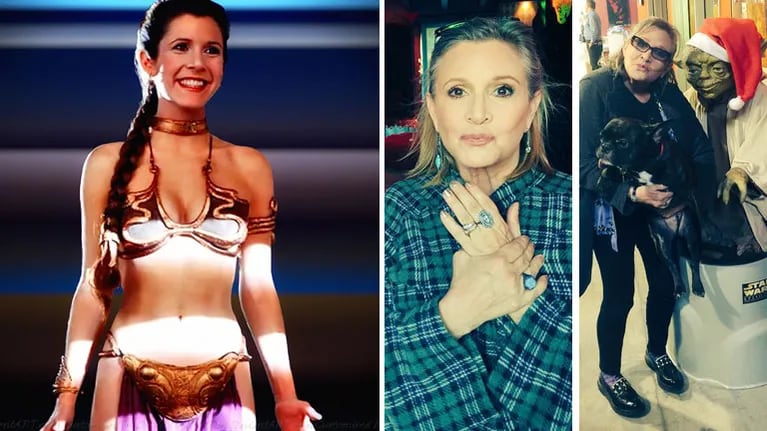 El enojo de la actriz que interpreta a la princesa Leia en Star Wars: "Por favor, dejen de debatir sobre si envejecí bien o no"