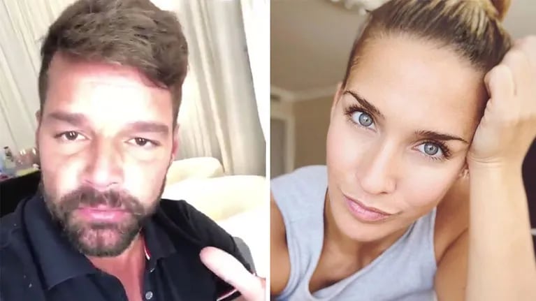 Ricky Martin bancó a Soledad Fandiño en el Bailando. (Foto: Instagram)