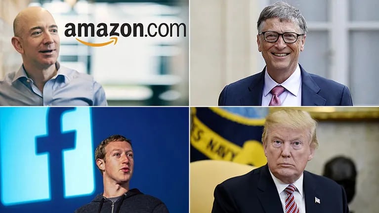 Forbes publicó la lista de las 10 personas más ricas del mundo
