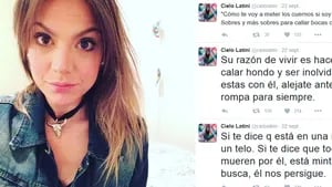 El escandaloso decálogo tweetero de Cielo Latini, ¿para un ex? (Fotos: Web y Twitter)
