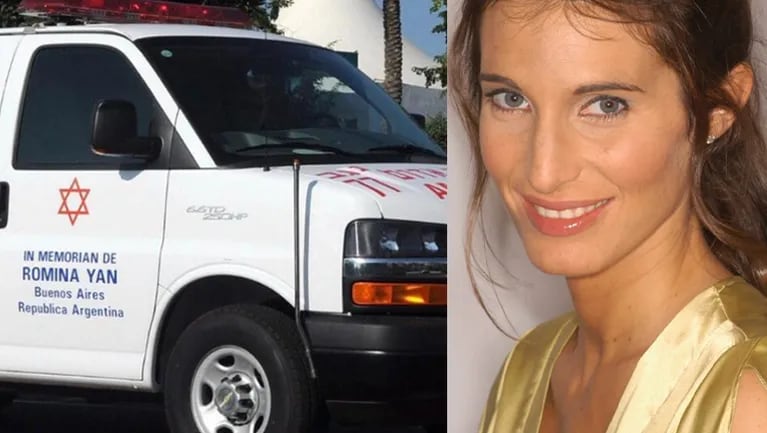 En Israel, una ambulancia lleva el nombre de Romina en su honor.