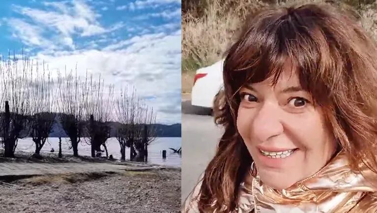 Andrea Taboada compartió las postales más lindas de sus vacaciones en Bariloche.