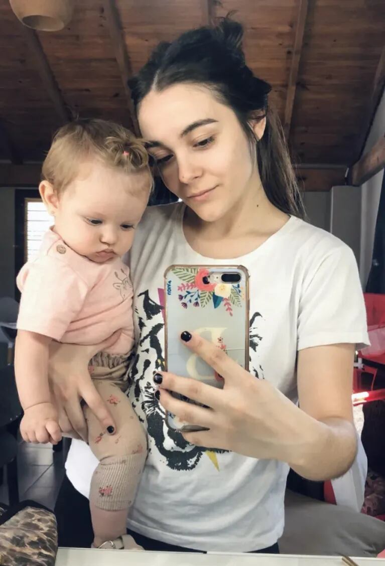 La sobrina de Pampita publicó las fotos más dulces cuidando a Ana García Moritán: "Nuestros días"
