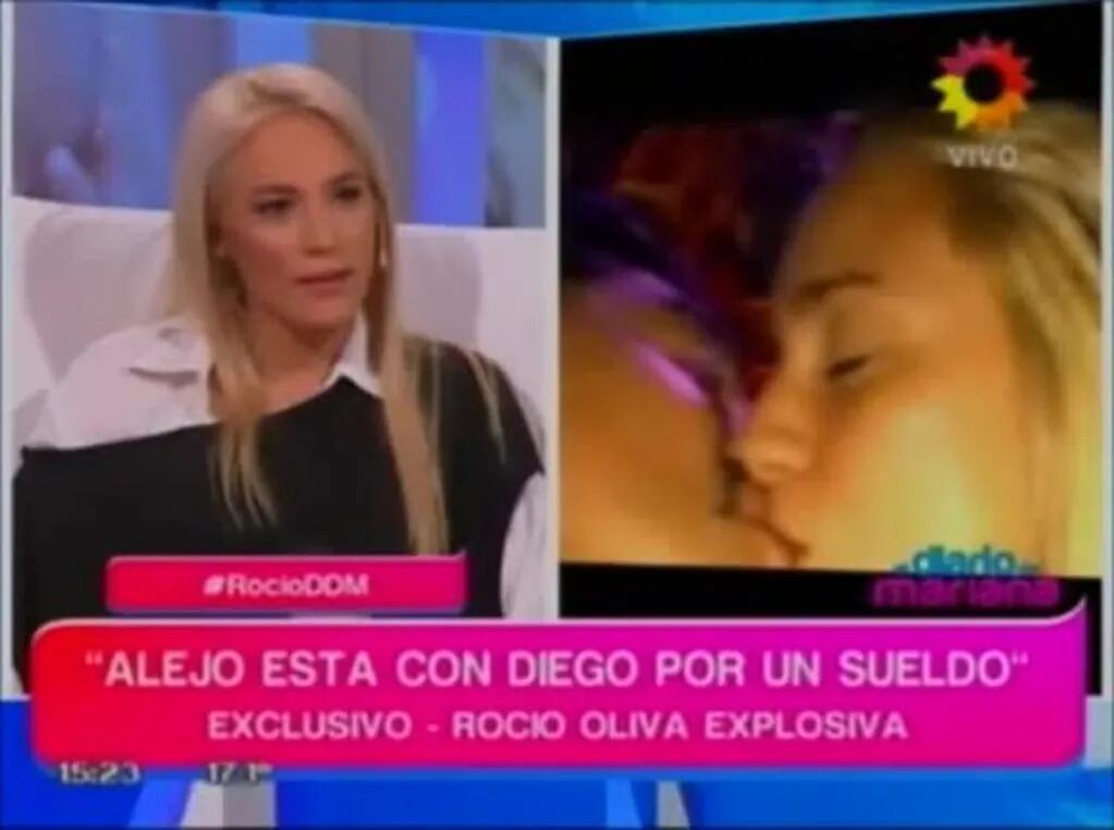 Rocío Oliva: "Diego me pegaba como a un hombre"