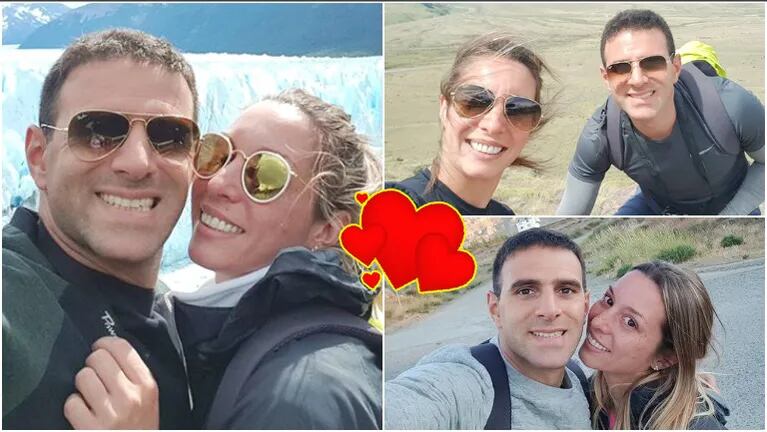 Las vacaciones de Barby Reali con su novio, Leandro Diaco, por el sur (Fotos: Instagram)