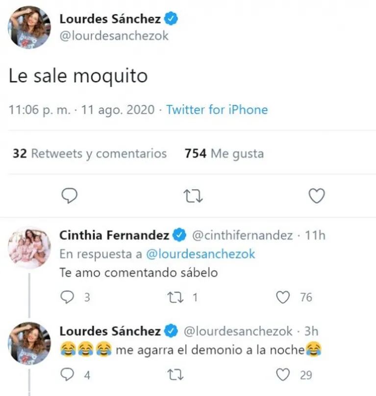 Lourdes Sánchez fulminó a Esmeralda Mitre con una catarata de burlas: "Feo con ganas"