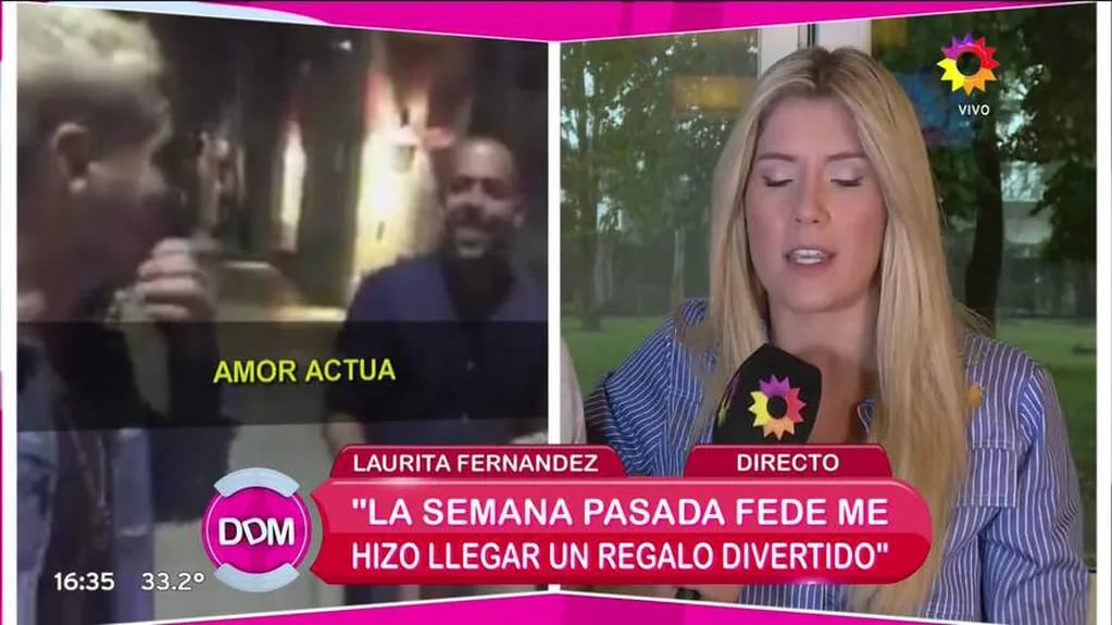 Laurita Fernández confirmó que tuvo una cita romántica con Federico Bal