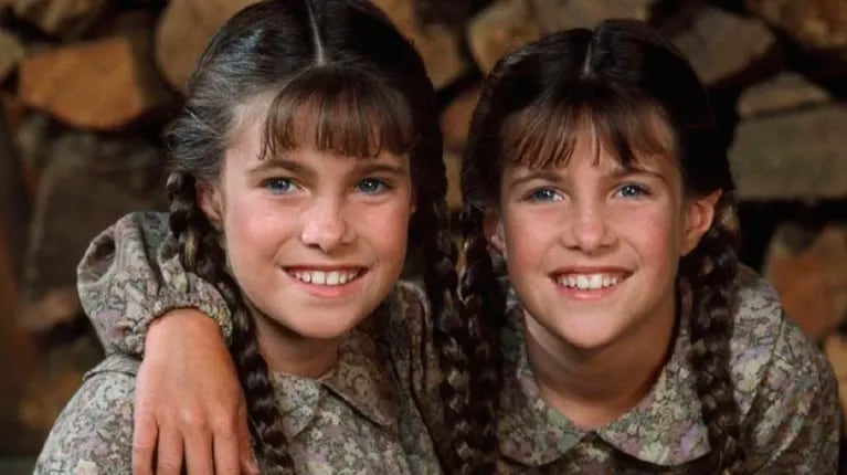 Lindsay y Sidney Greenbush, las gemelas que interpretaron a Carrie Ingalls en La Familia Ingalls
