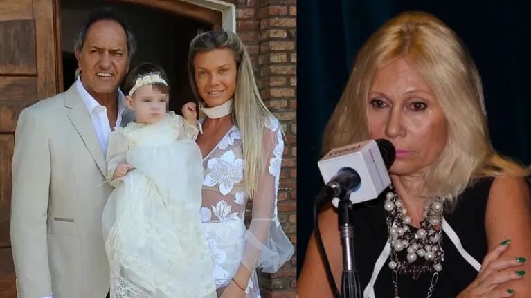 Daniel Scioli desmintió a Gisela Berger: Jamás estuvo en tela de juicio la tenencia de nuestra hija