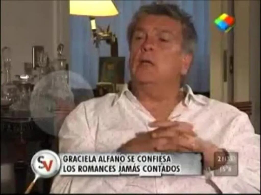 Graciela Alfano negó el romance con Palito Ortega, ¡que contó días atrás! 
