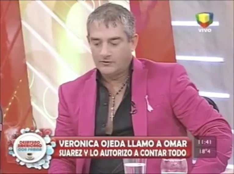 Omar Suárez, contundente: "Diego Maradona y Verónica Ojeda no están separados"