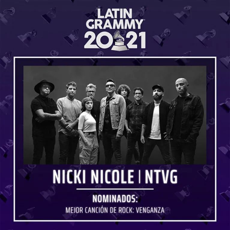Nicki Nicole nominada a los Latin Grammy 2021 por Mejor canción de rock