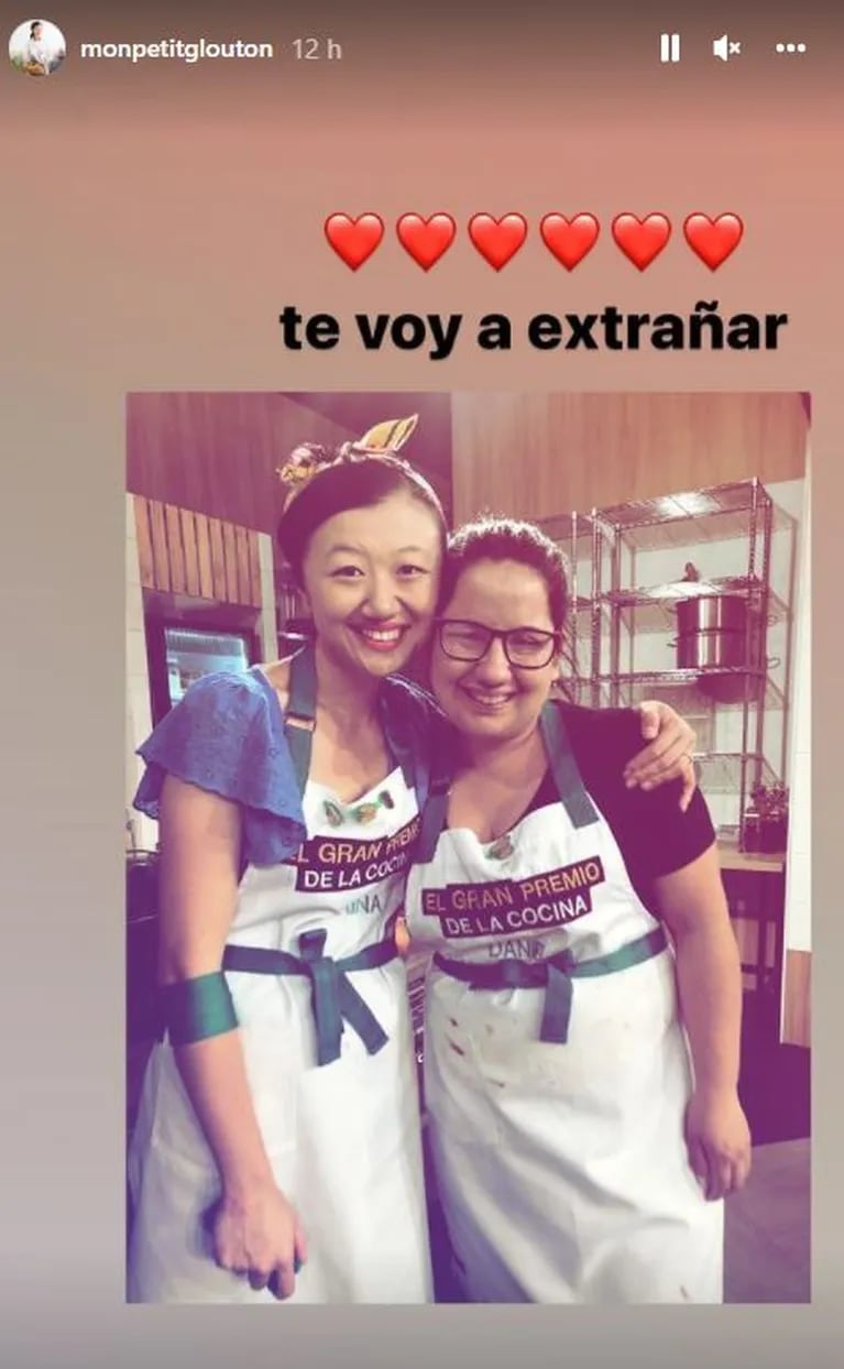 Karina Gao despidió a Daniela "Chili" Fernández, de El gran premio de la cocina: "A veces, nada tiene sentido"